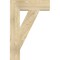 Ekena Millwork Traditional Block Rough Sawn Bracket, Douglas Fir, 6"W x 24"D x 36"H BKT06X24X36TRA05RDF - alternate 2
